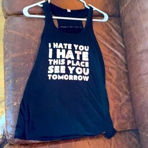 CVG workout tank -medium -EUC